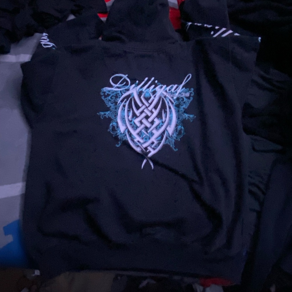 black dilligaf sweatshirt